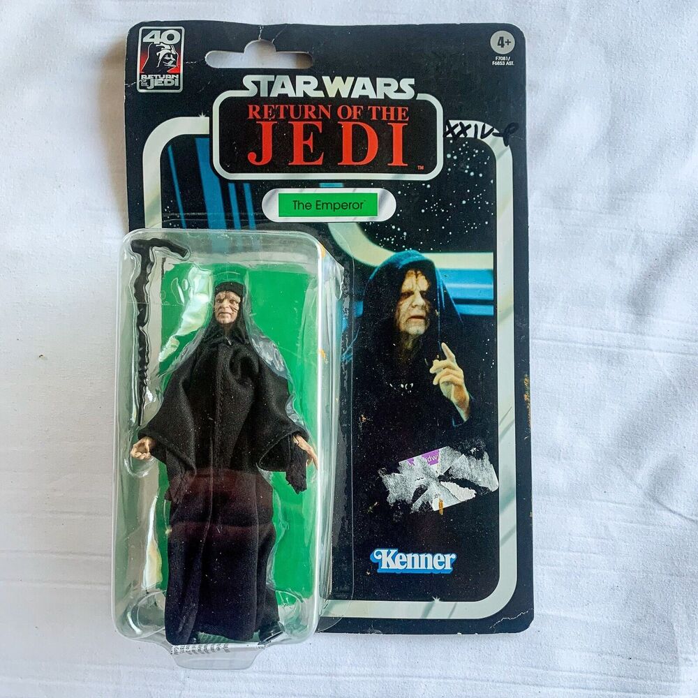 Hasbro Star Wars The Black Series - The Emperor Action Figure BOX DAMAGE